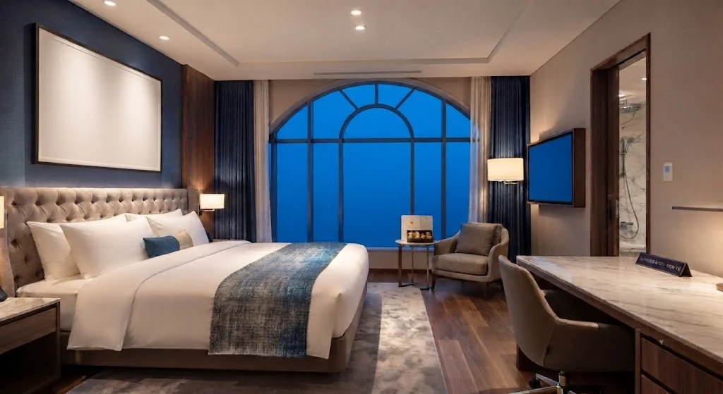 Hotel room interior