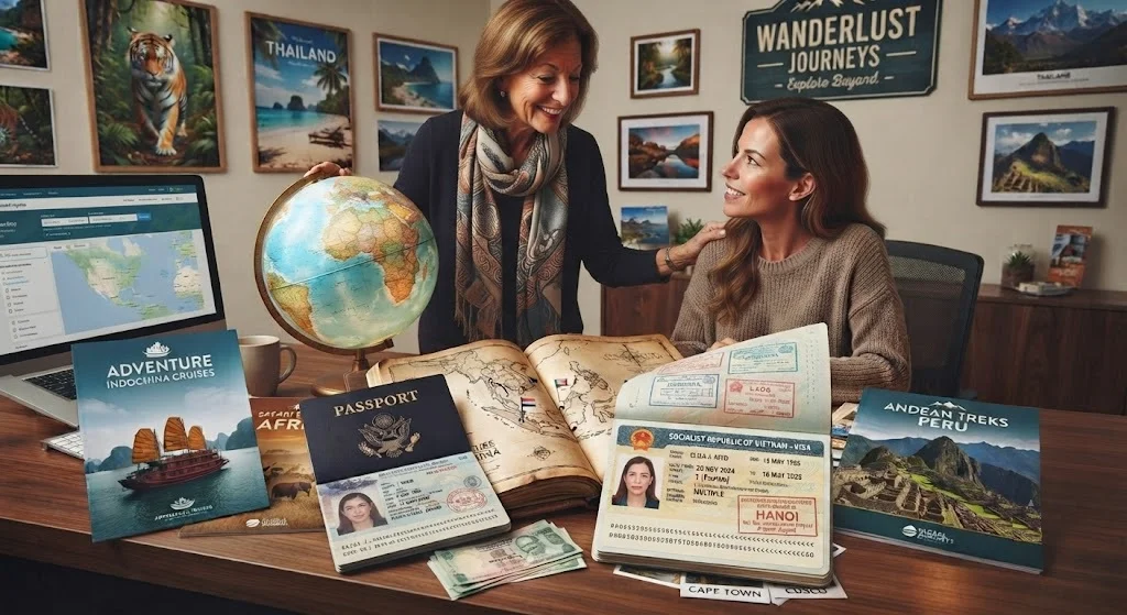 Passport and visa documents
