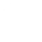 Decorative white badge